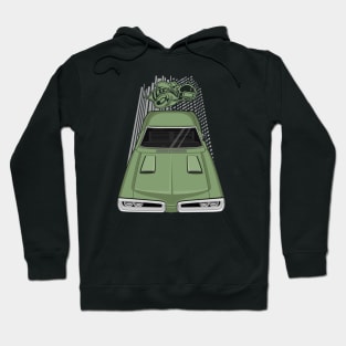 Dodge Coronet Super Bee 1970 - green Hoodie